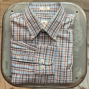 {Peter Millar}  Men's Plaid Sport Shirt